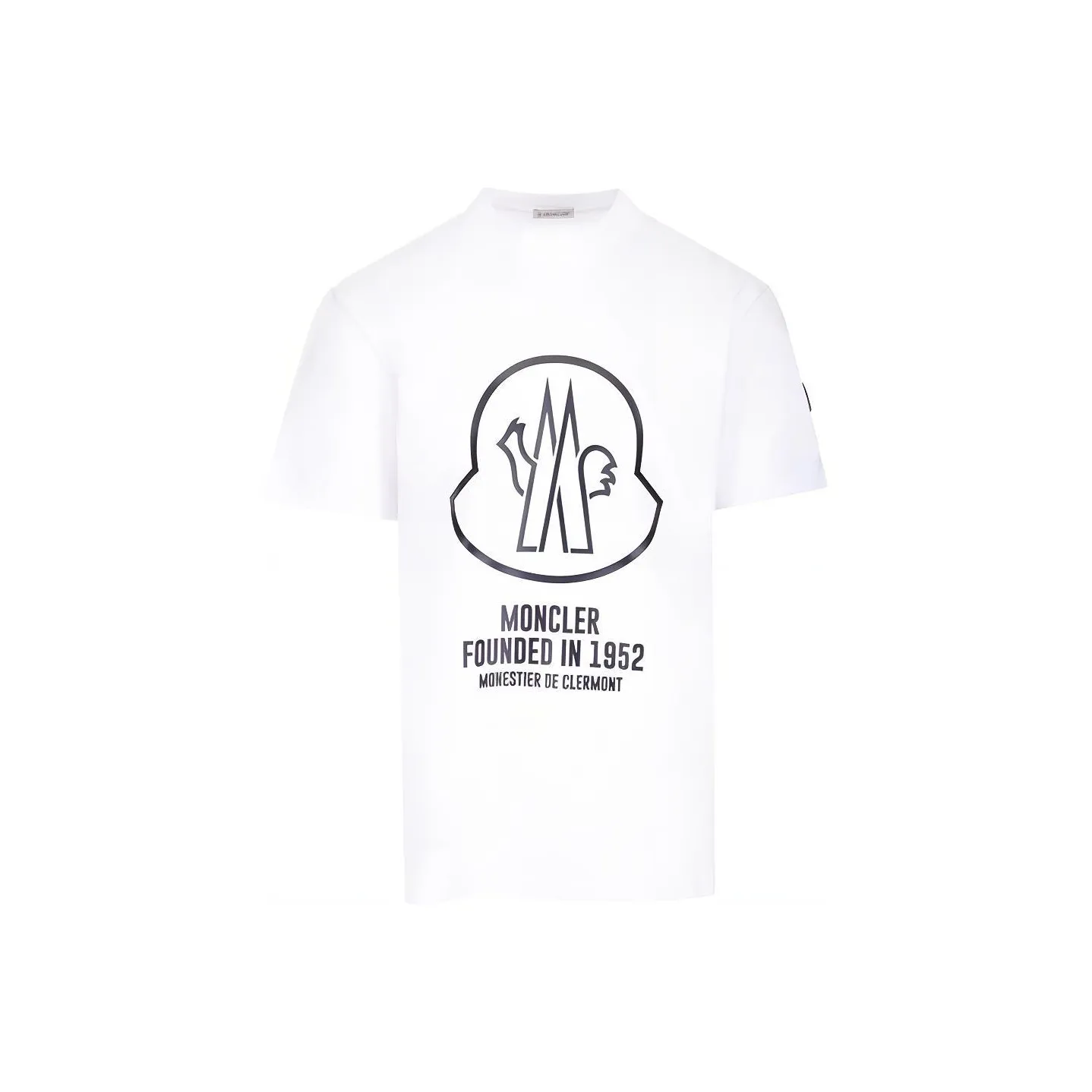 MONCLER SS22 Белый Мужской T-Рубашки