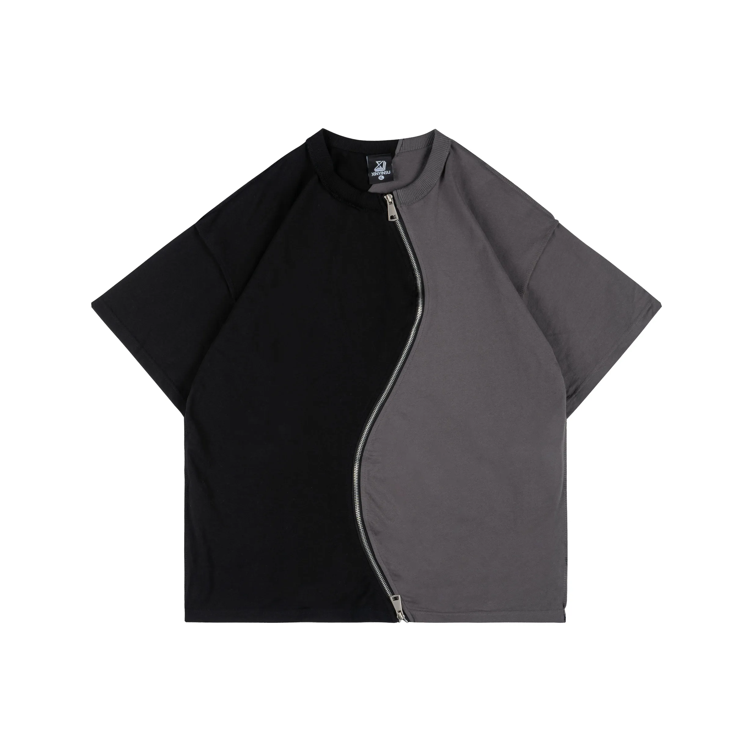 XINYINSU Deconstruction T Shirts Unisex
