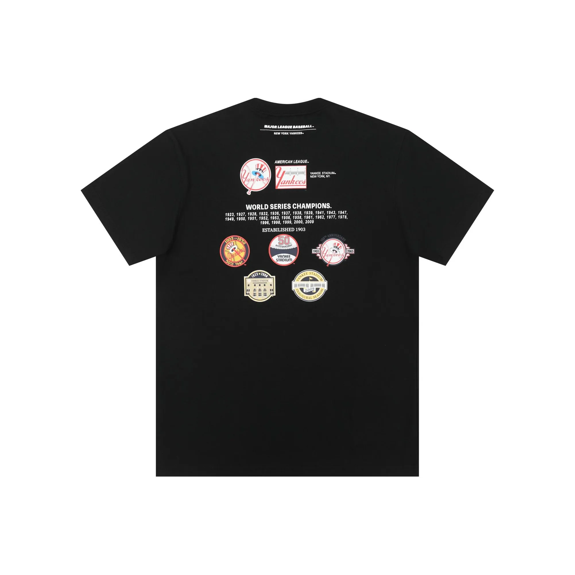 New Era Черная Унисекс Футболка