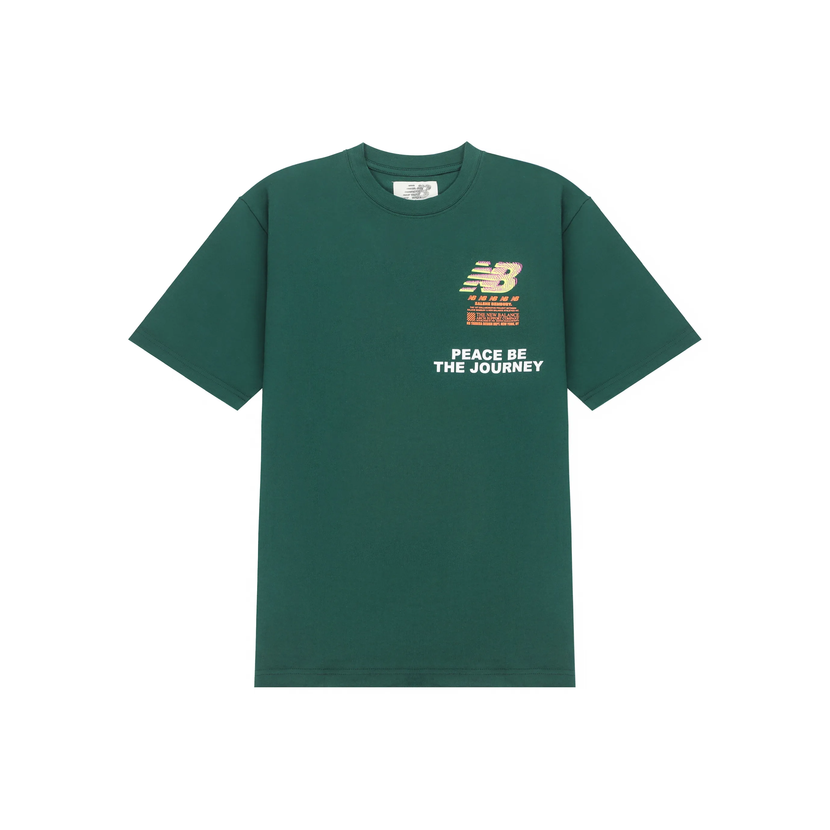 New Balance Salehe Bembury T Shirt Unisex Ocean Green