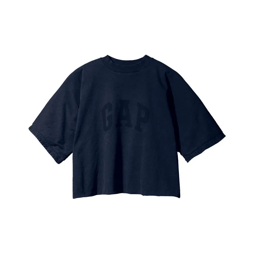 YEEZY x Gap X Balenciaga T Shirt Unisex Navy Blue
