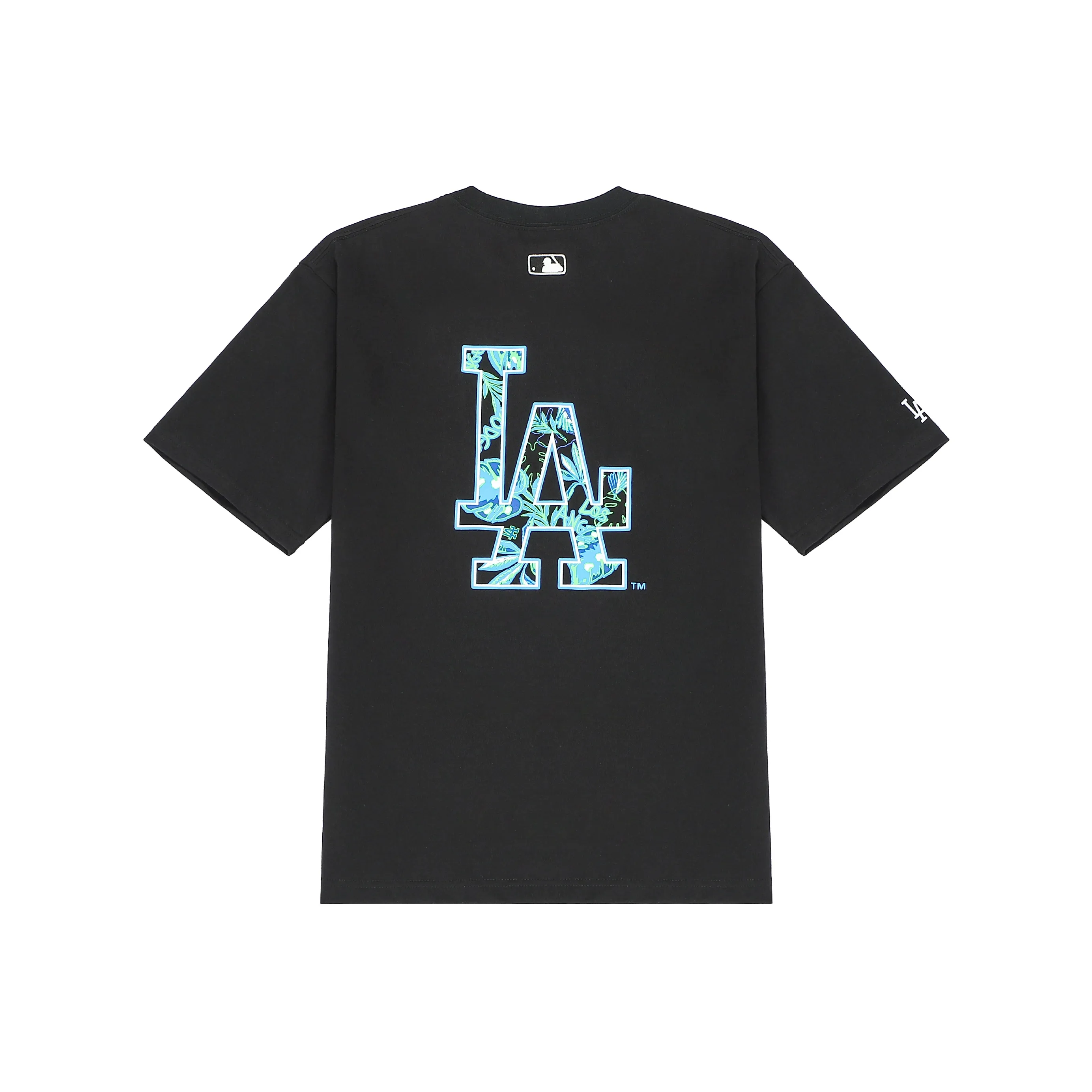 Mlb Base Logo SS22 Комплект с рукавом T-рубашка унисекс черный