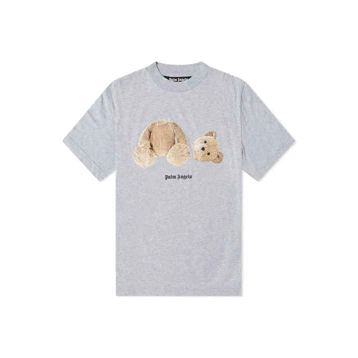 PALM ANGELS Серый Мужской T-Рубашки