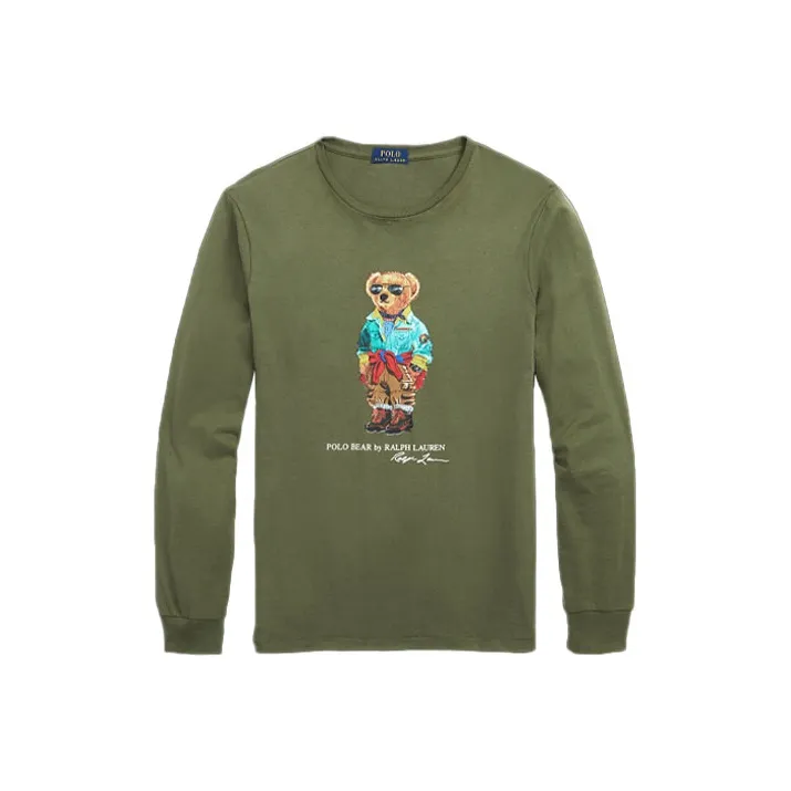 Polo Ralph Lauren Army Green Мужская T-Рубашка