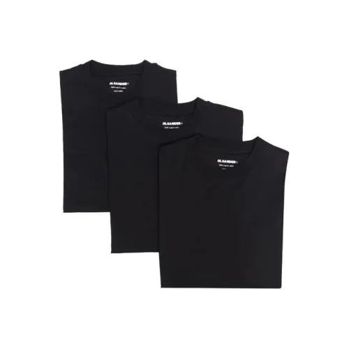 JIL SANDER Черная Мужская Рубашка