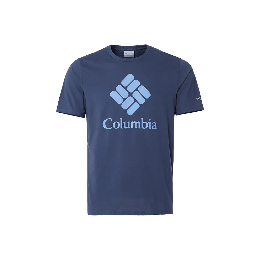 Columbia Быстросохнущая рубашка мужская синий цвет