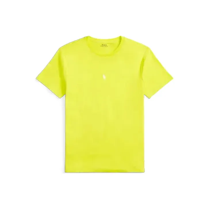 Polo Ralph Lauren SS23 T-Shirt Мужской Желтый