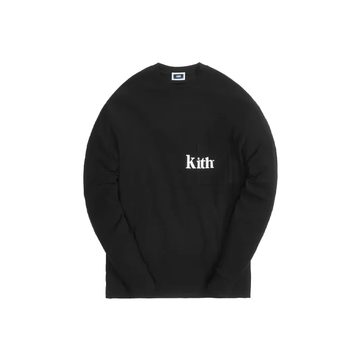 Kith Черная Унисекс Футболка