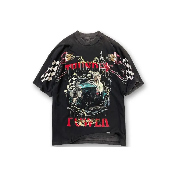 REPRESENT T Shirts Men's Vintage Black