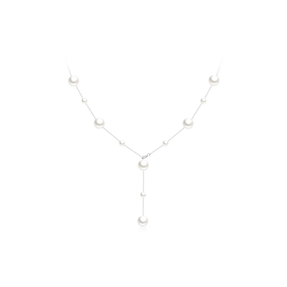 Love Link 925 Sterling Silver Necklaces Women's