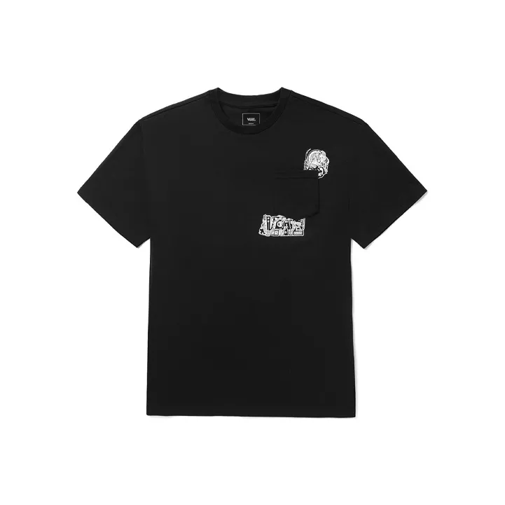 Vans x Duyanaizi Drop Shoulder Sleeve T Shirt Unisex Black