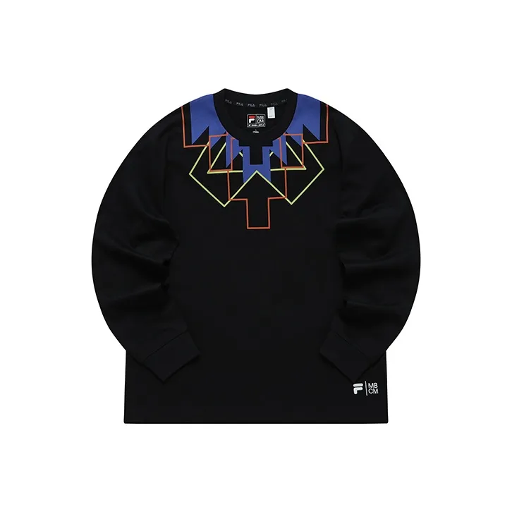 FILA FUSION X MARCELO BURLON COUNTY OF MILAN T-Shirt Унисекс Темно-черный