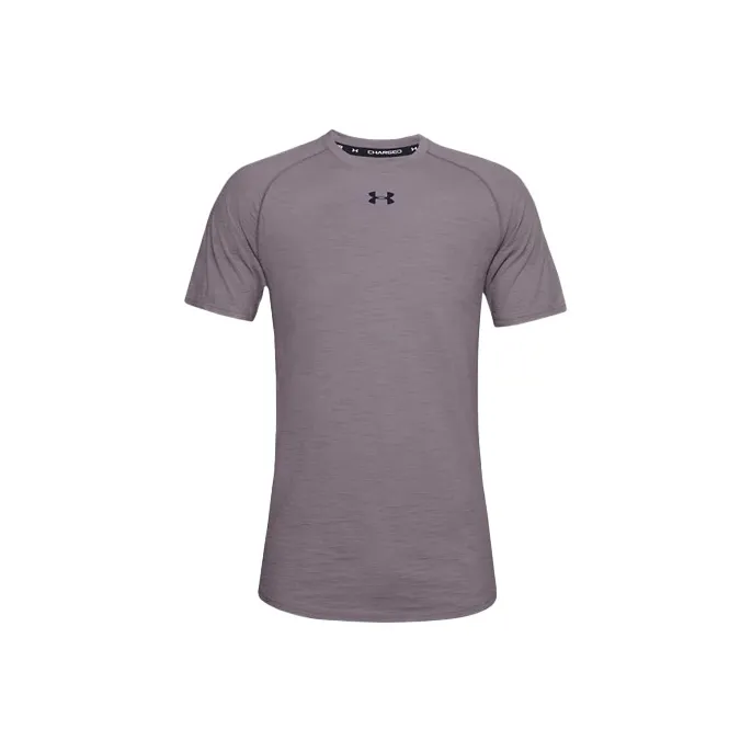 Under Armour T Shirt Men's Lead Gray Purple