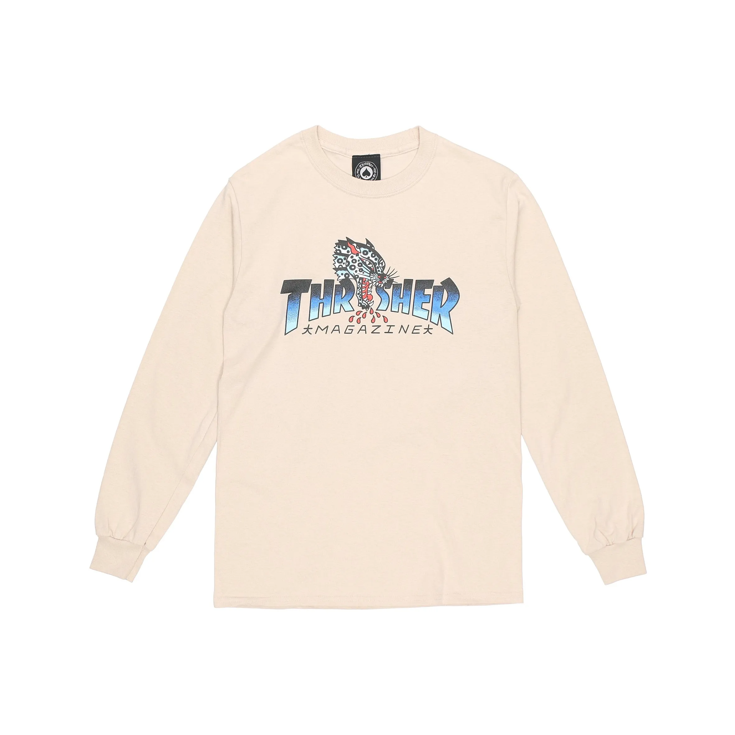 Thrasher T-Shirt US Version Unisex Sand