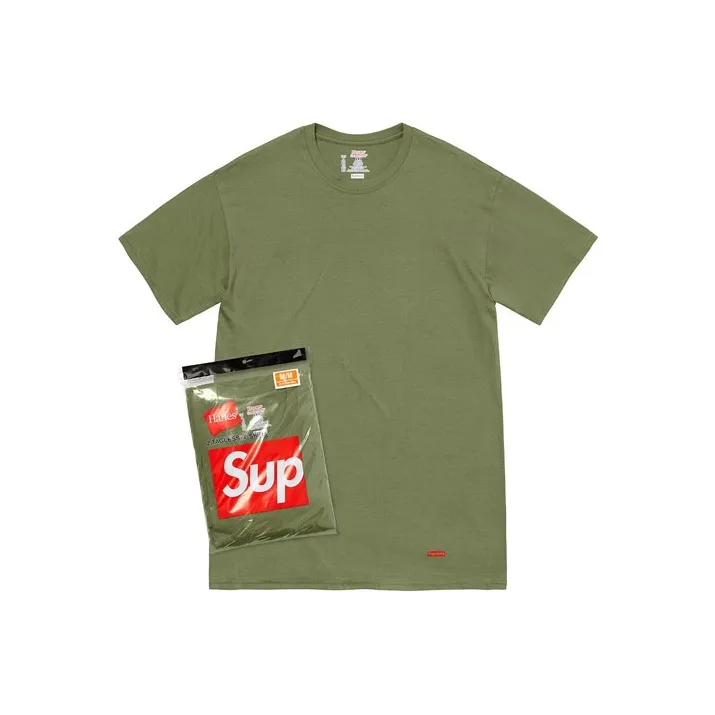Supreme SS22 2 шт Зеленый Унисекс T Рубашки