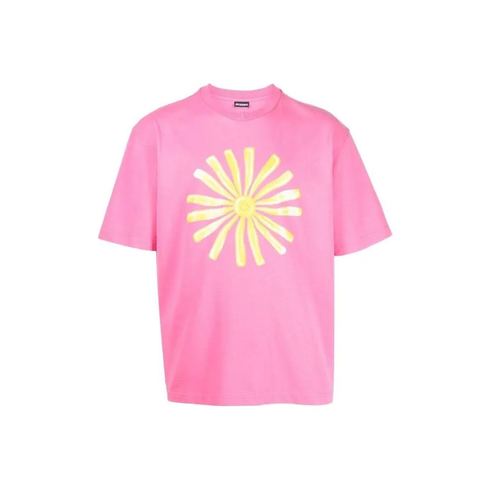 Jacquemus Розовый Унисекс T-рубашки