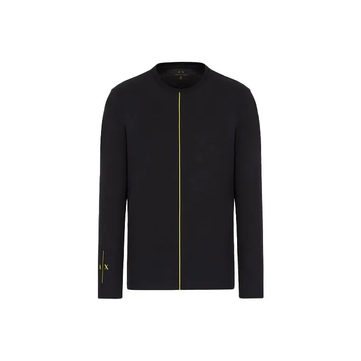 ARMANI EXCHANGE Мужские черные футболки