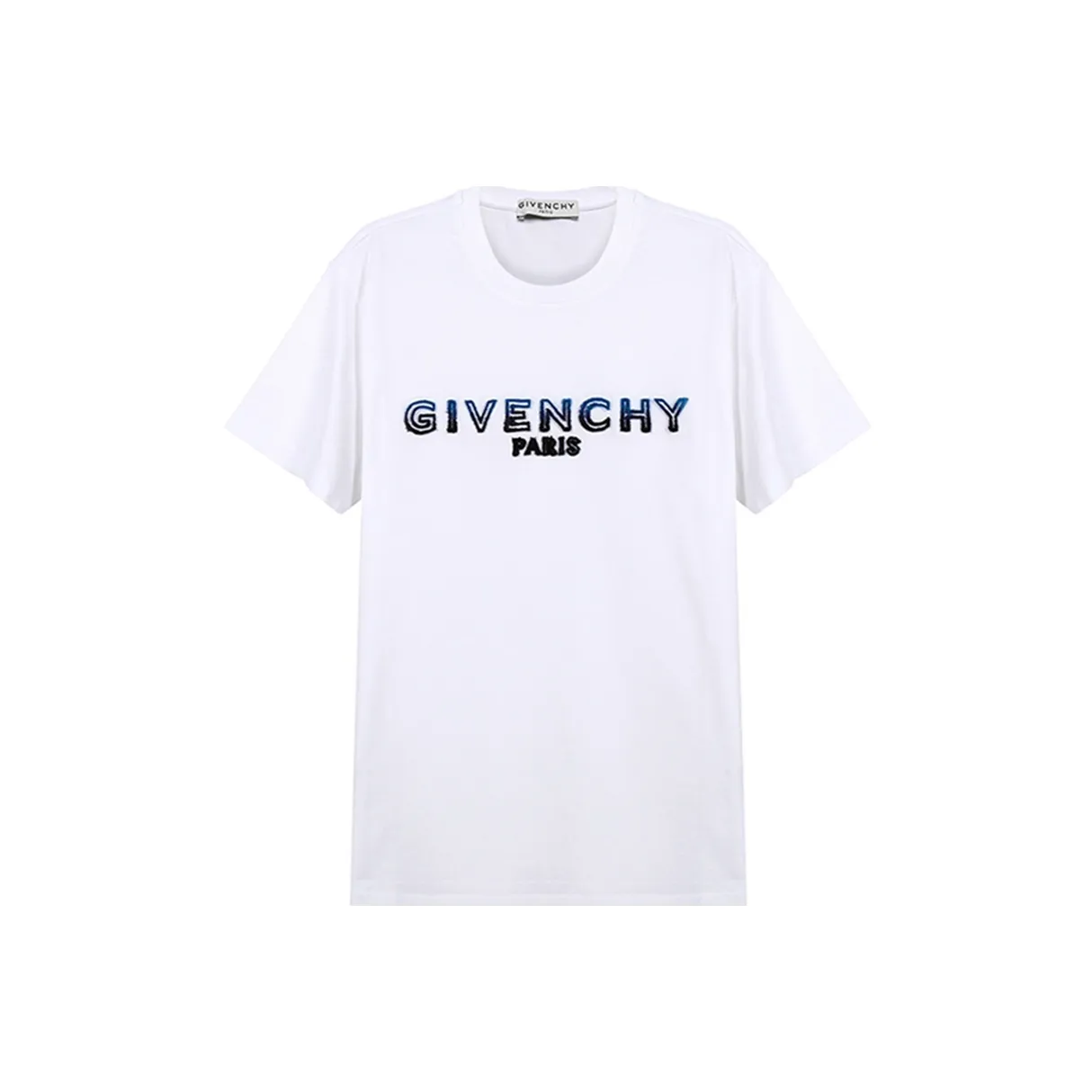 Givenchy T Shirts Men's White Blue