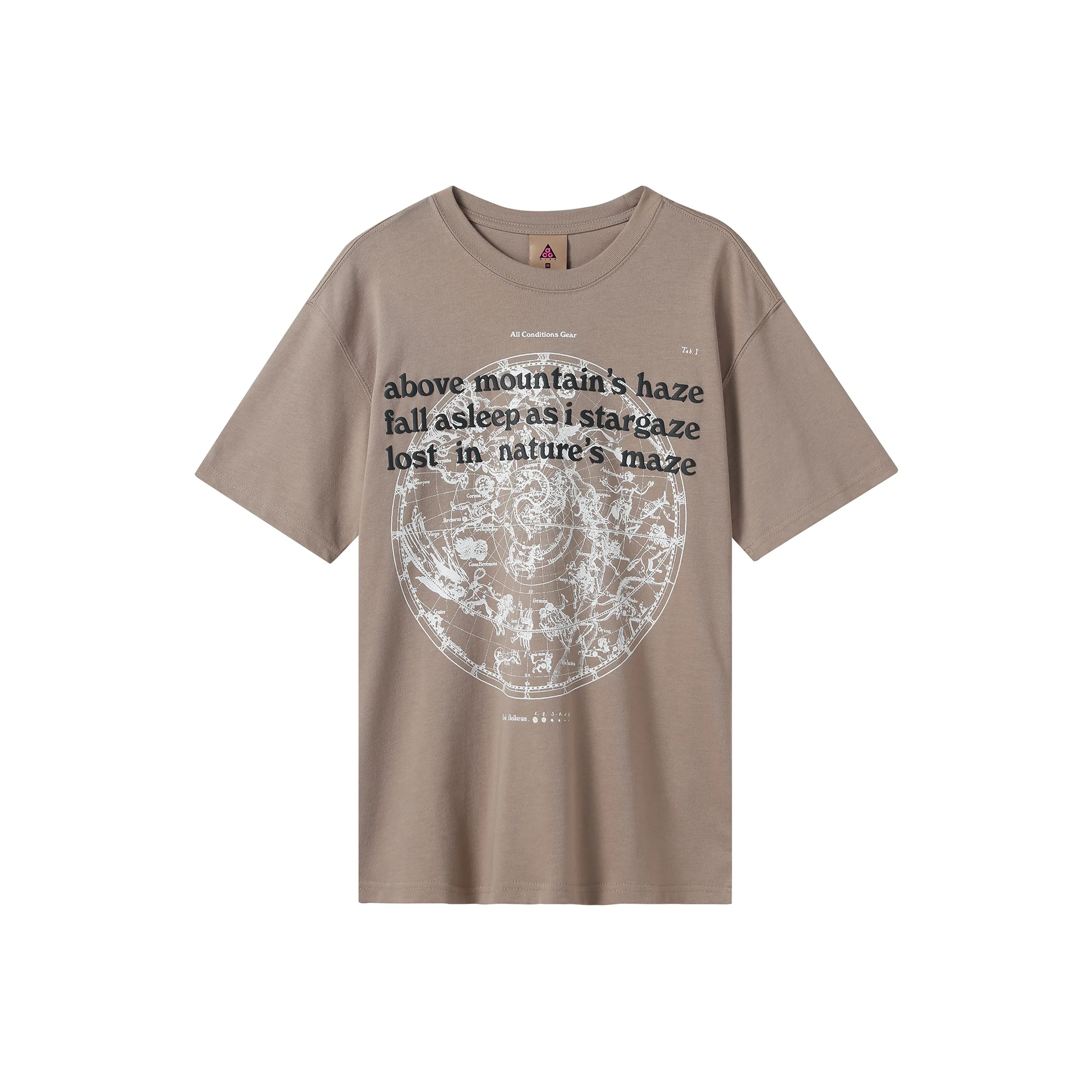 Nike ACG T Shirts Men's Khaki