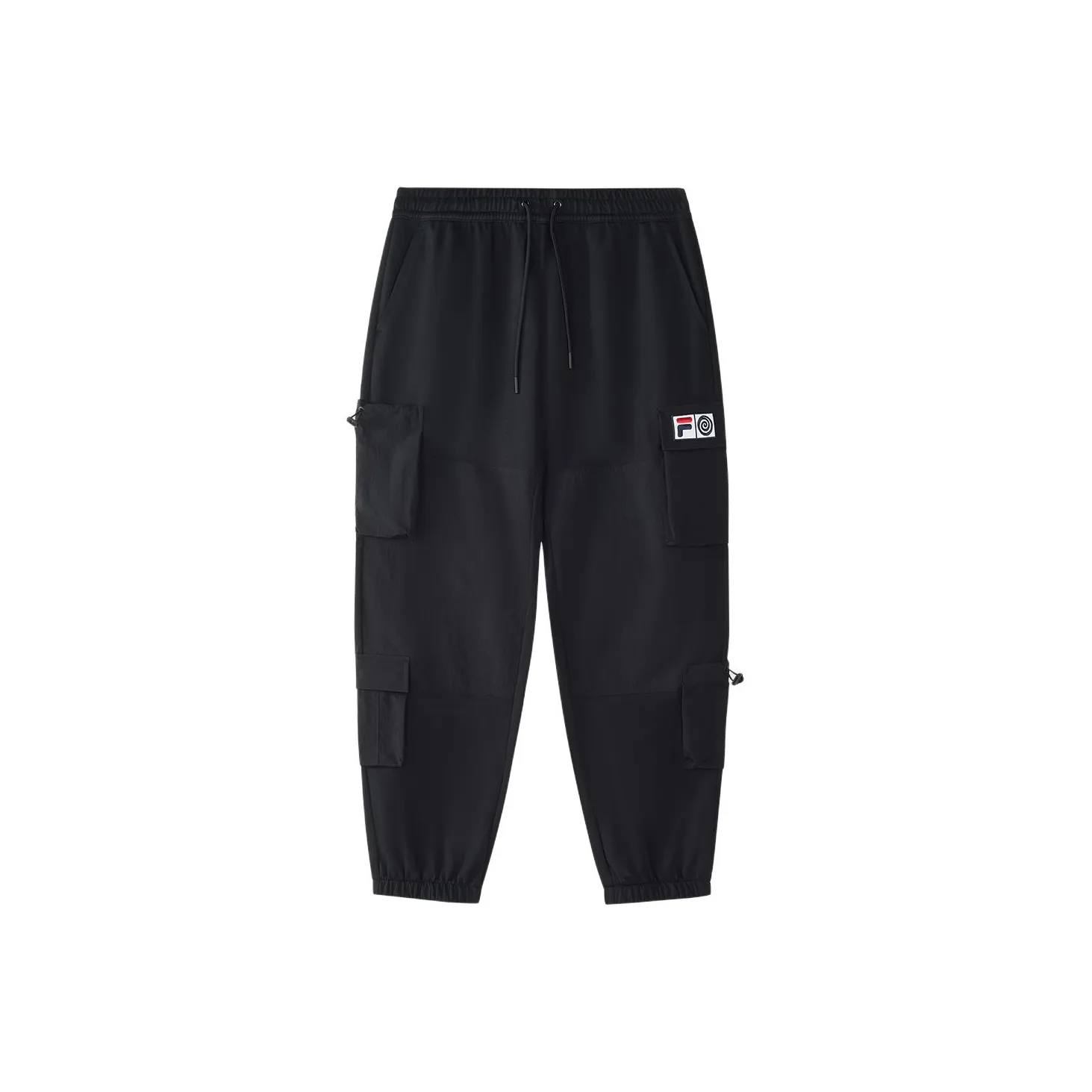 FILA FUSION x ROUND TWO Knitted Sports Pants Men's Black