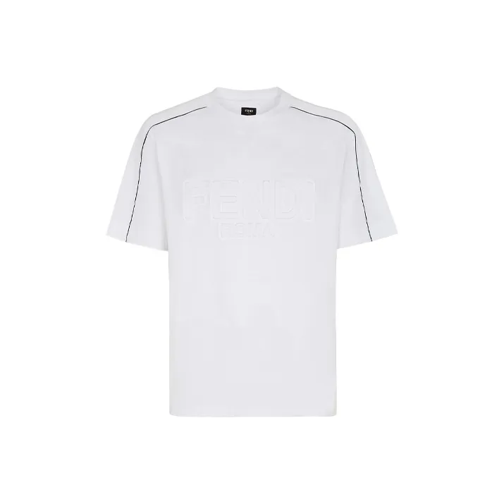 FENDI Roma Cotton T Shirt
