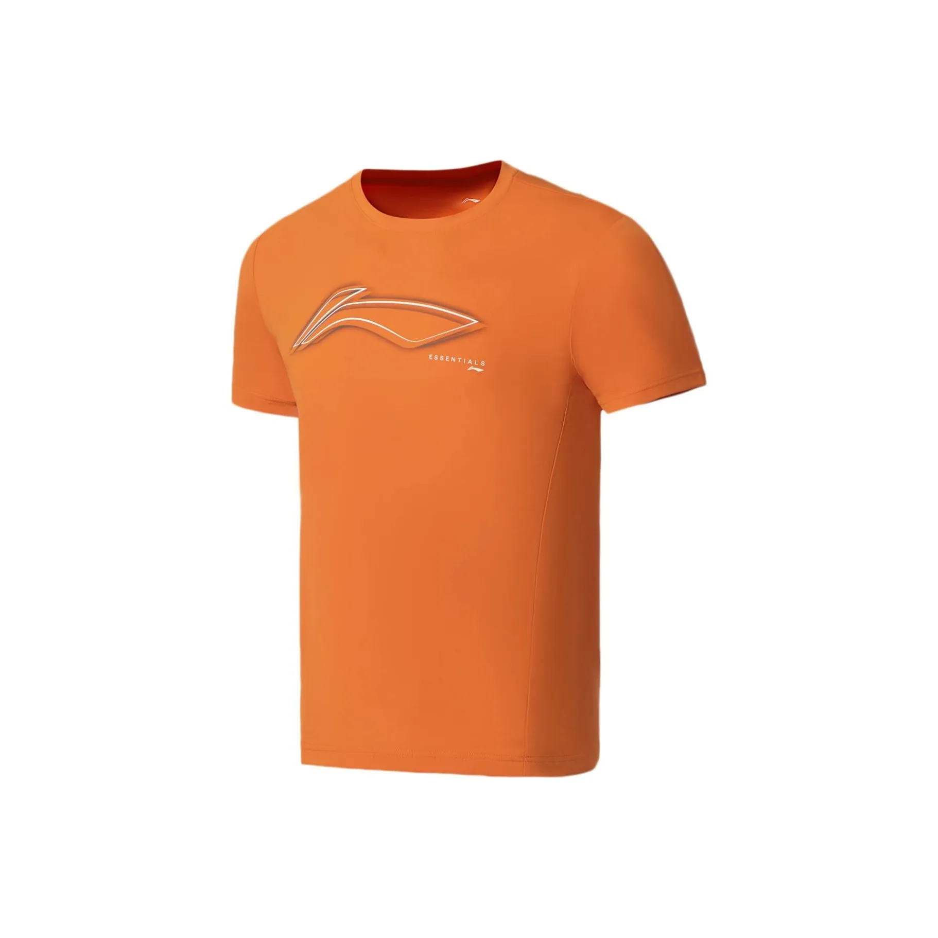 LINING Fitness Series Жженый Оранжевый Мужские Т-Рубашки