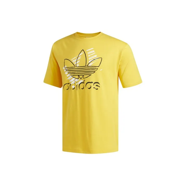 Adidas Originals T-Shirt Мужской Желтый
