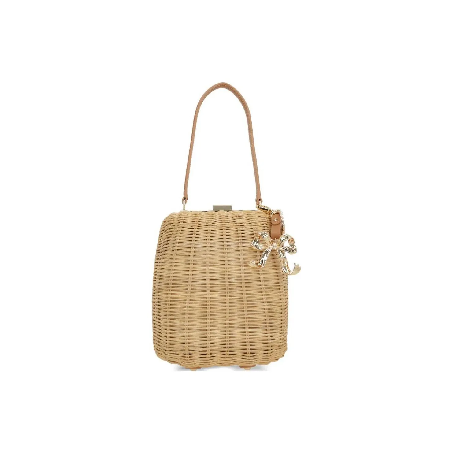 Self portrait Rattan Shoulder Bag