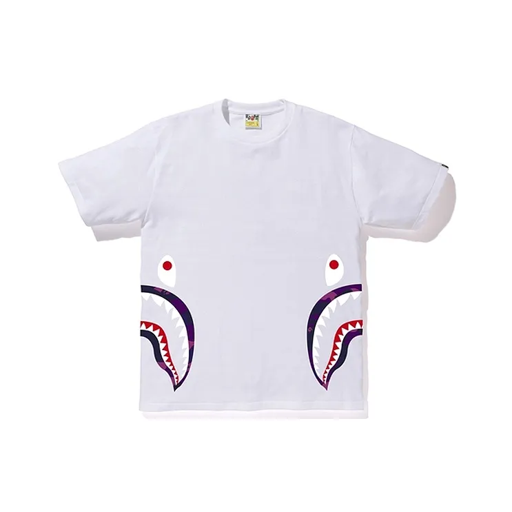 Bape Color Camo Side Shark Tee