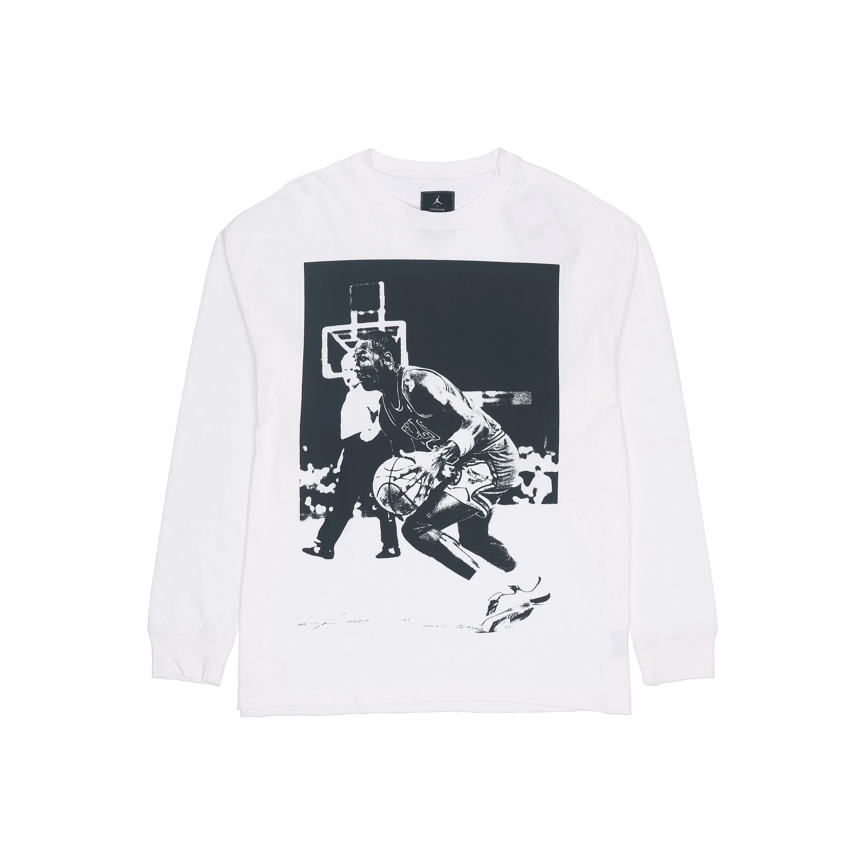 Jordan X Union M J L/S T Shirt Asia Sizing
