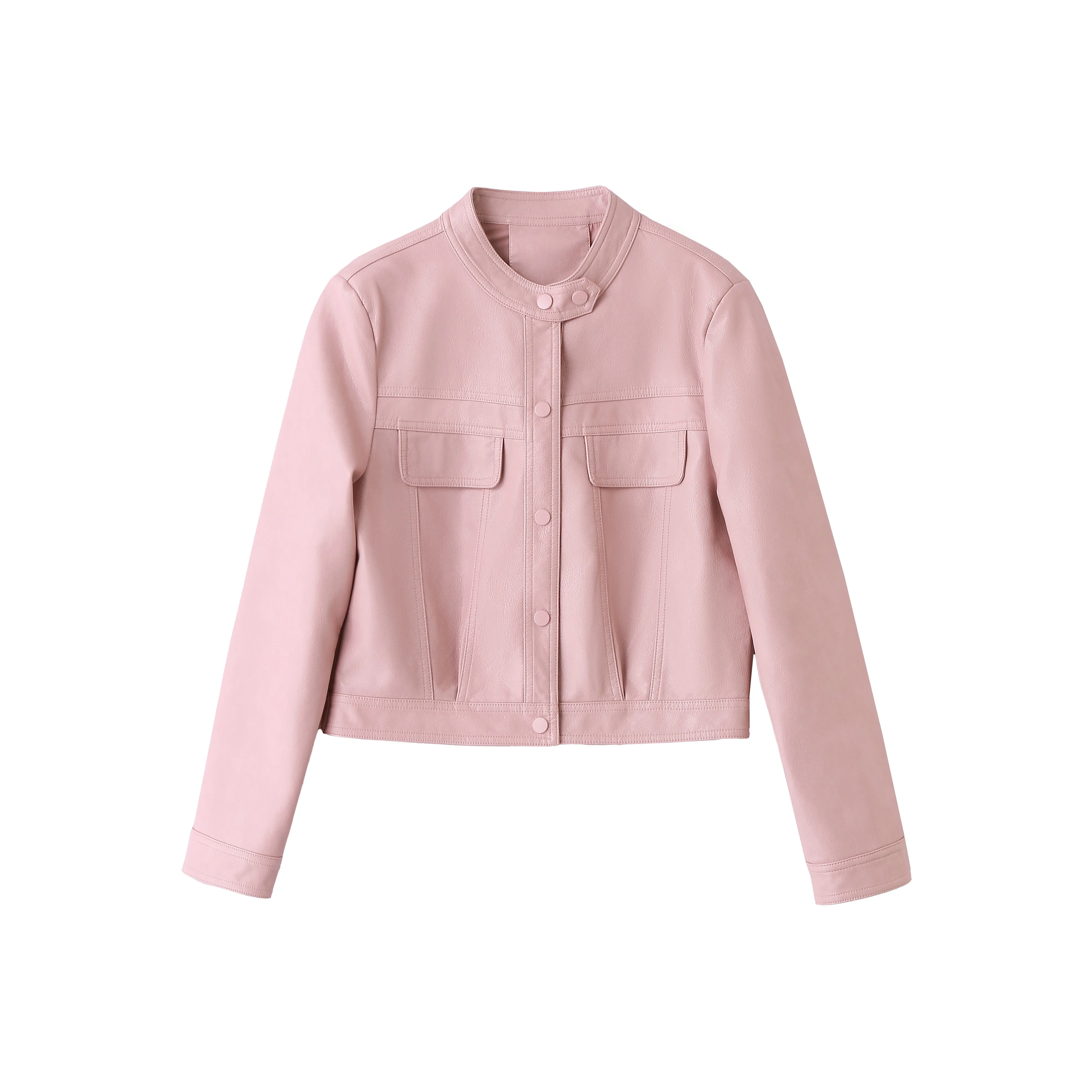 Yi Mengyuan Leather Jacket Women's