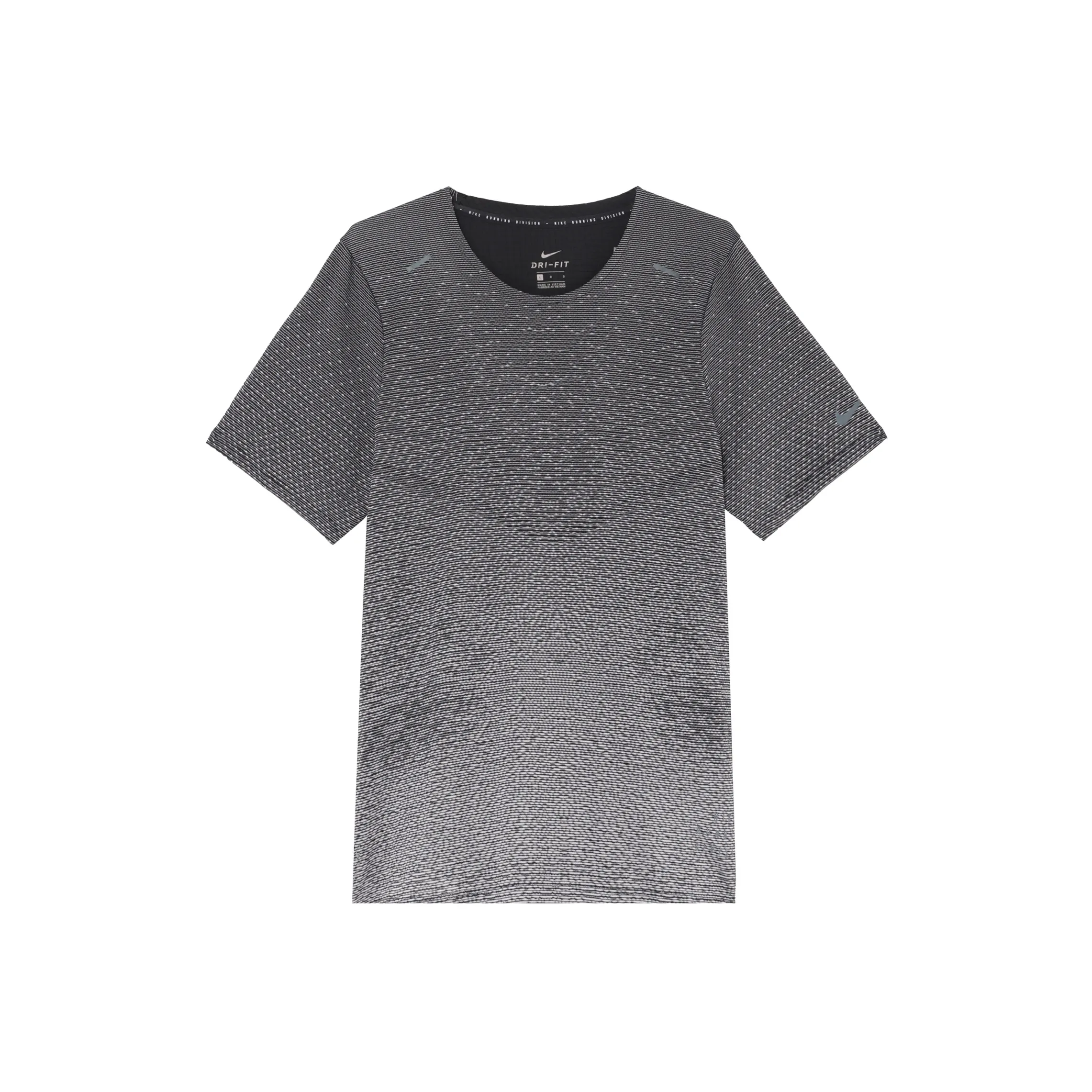 nike Серый Мужские беговые T-рубашки