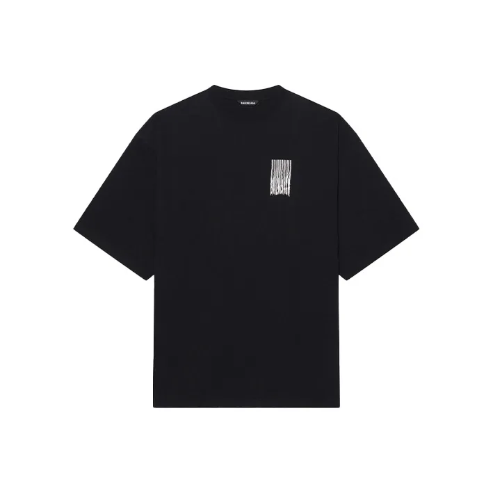 Balenciaga Wide Fit Barcode T Shirt