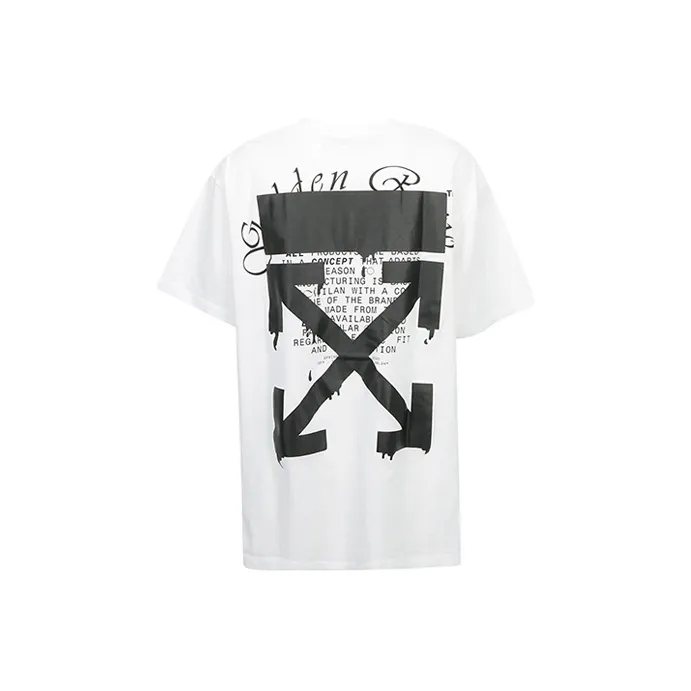 OFF WHITE Oversized Dripping Arrows T Shirt
