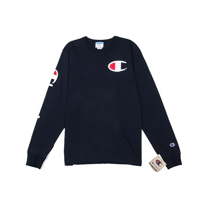 Champion T-Shirt US Version Unisex Dark Blue