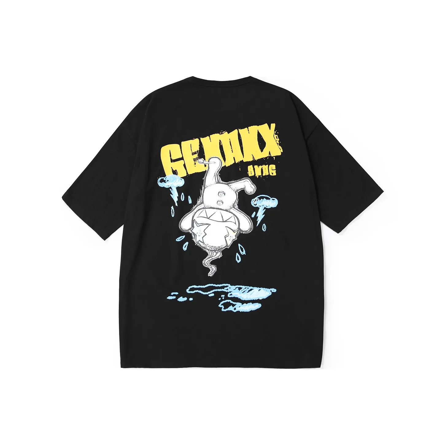 GENANX Straight Elbow Length Sleeved T Shirt Unisex