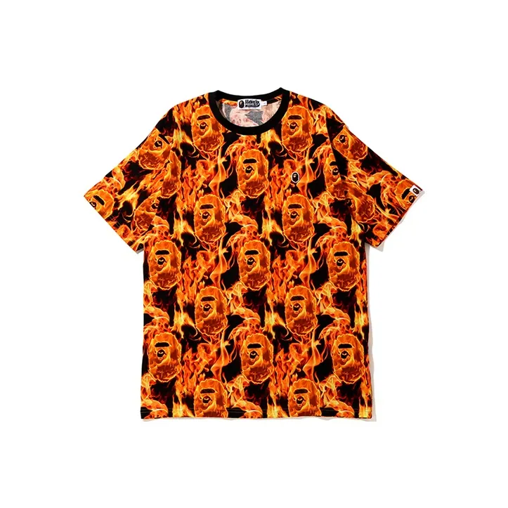 Bape Flame Wide Tee