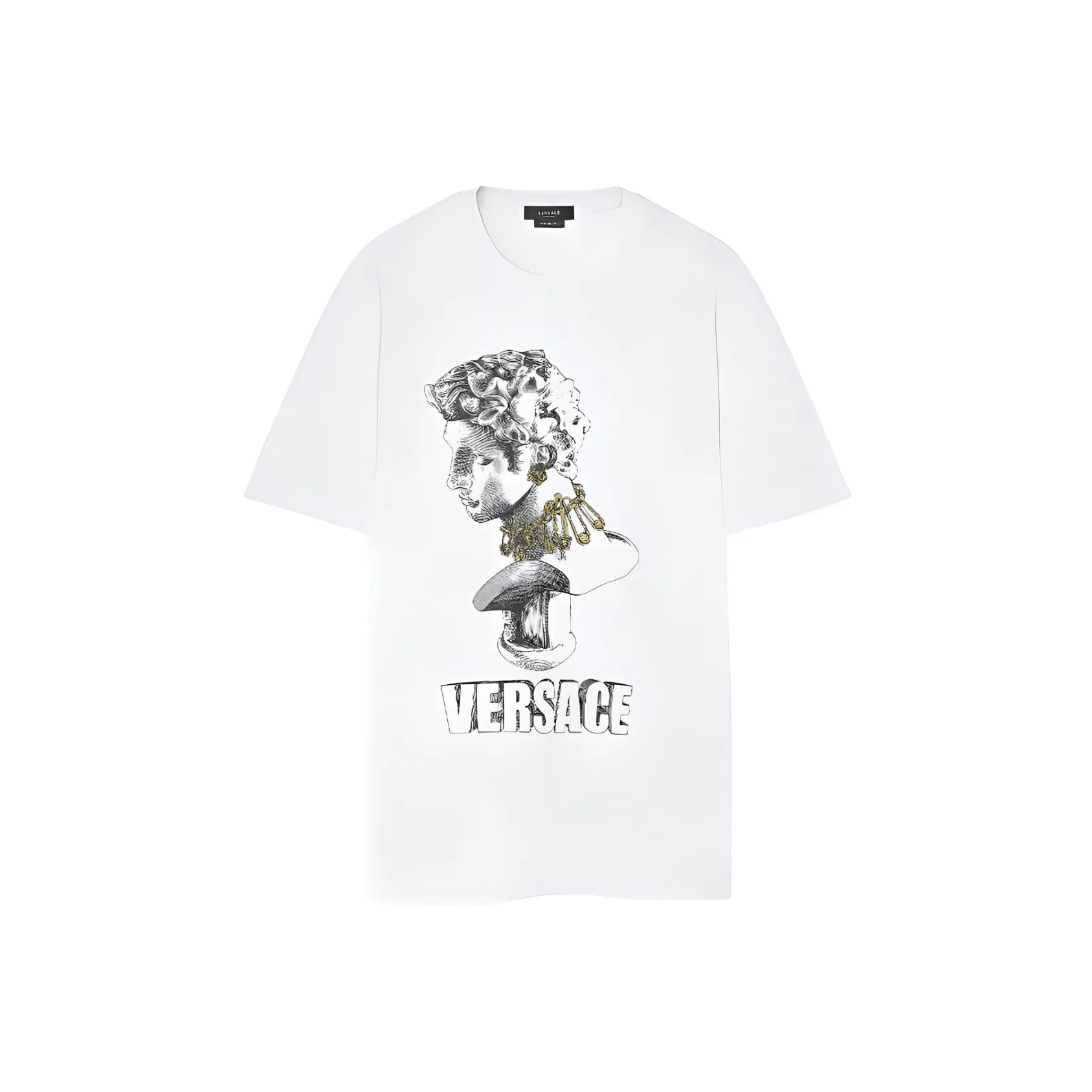 VERSACE SS23 T Рубашка Мужская Белая