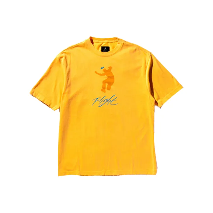 Джордан 「Future Is Now」 Желтая Мужская Футболка