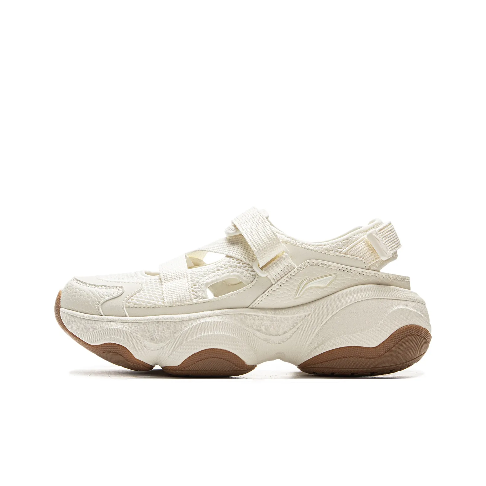 LINING Мед Slip-resistant и дышащая обувь для походов Женская Белая