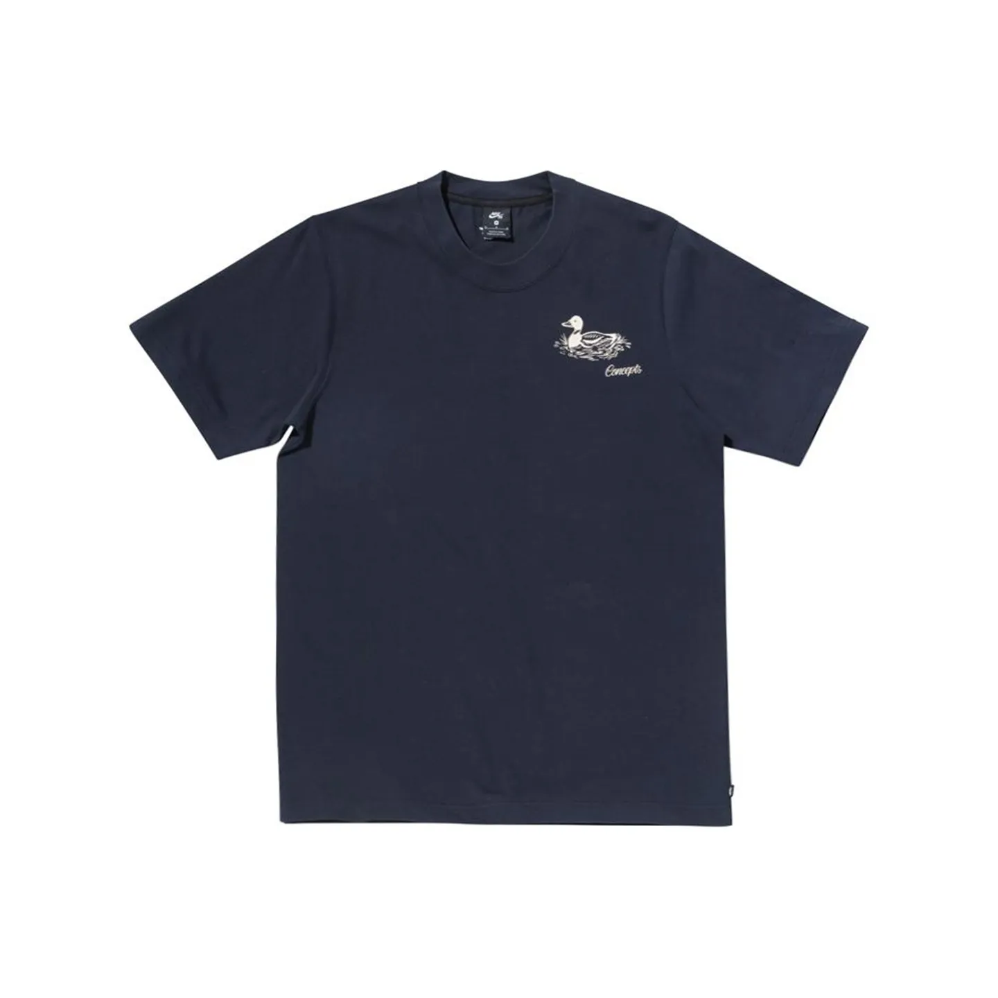 Nike SB Skateboard Dunk High X Concepts Tee Dark Blue
