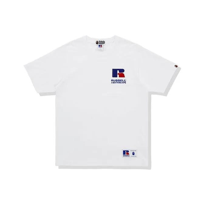 Flags long-sleeved hoodie Grün X Russell College Tee