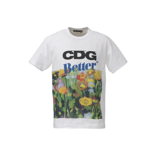 CDG Белая Унисекс Футболка