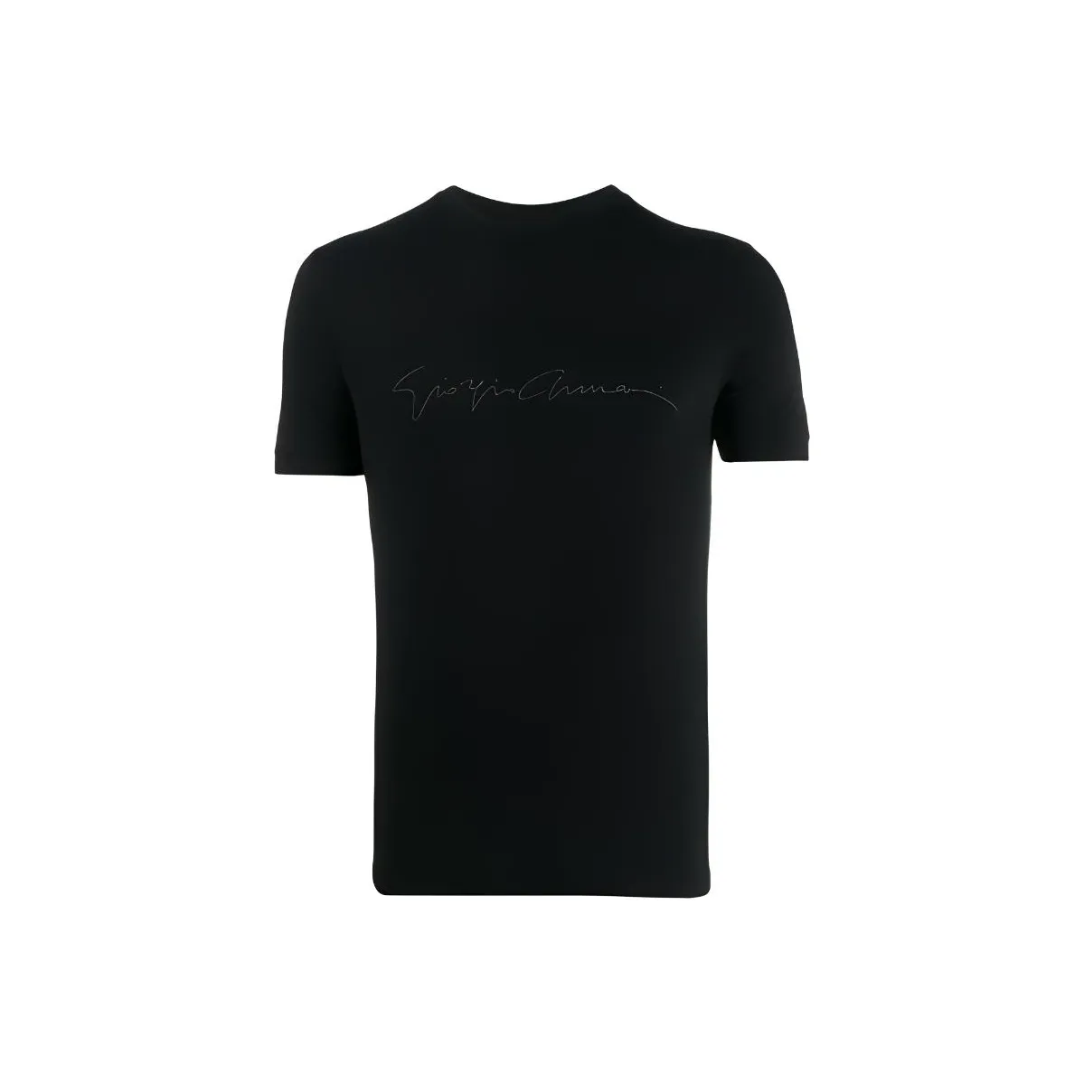 GIORGIO ARMANI Logo Printed Crewneck T Shirt