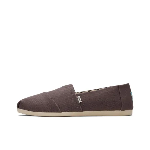 Toms Мужские повседневные туфли Low Top Кофе Мужские