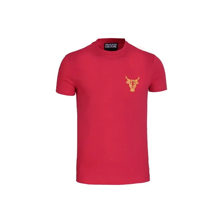 VERSACE JEANS COUTURE T Shirts Men's Red