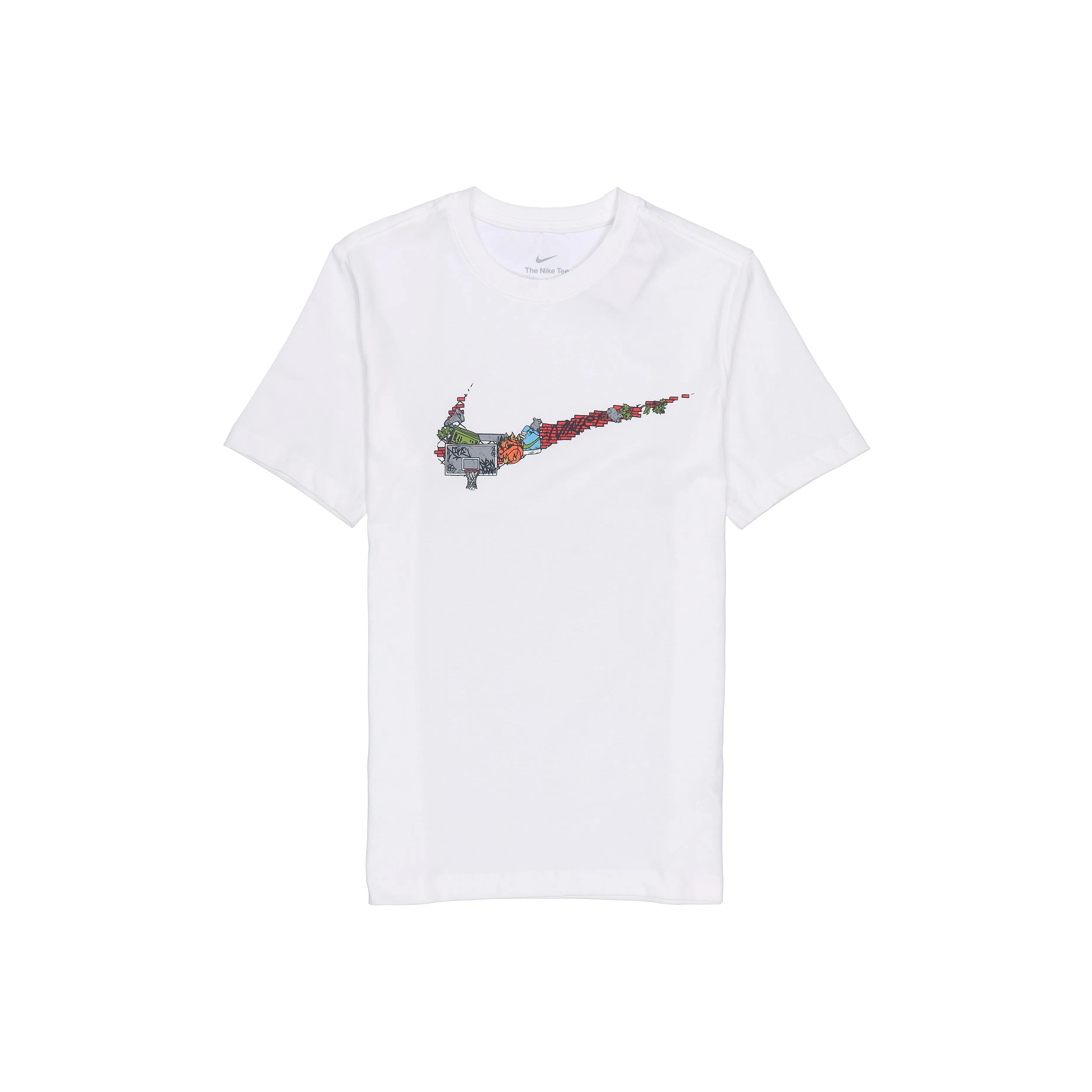 Nike Белый Мужской T-Shirt