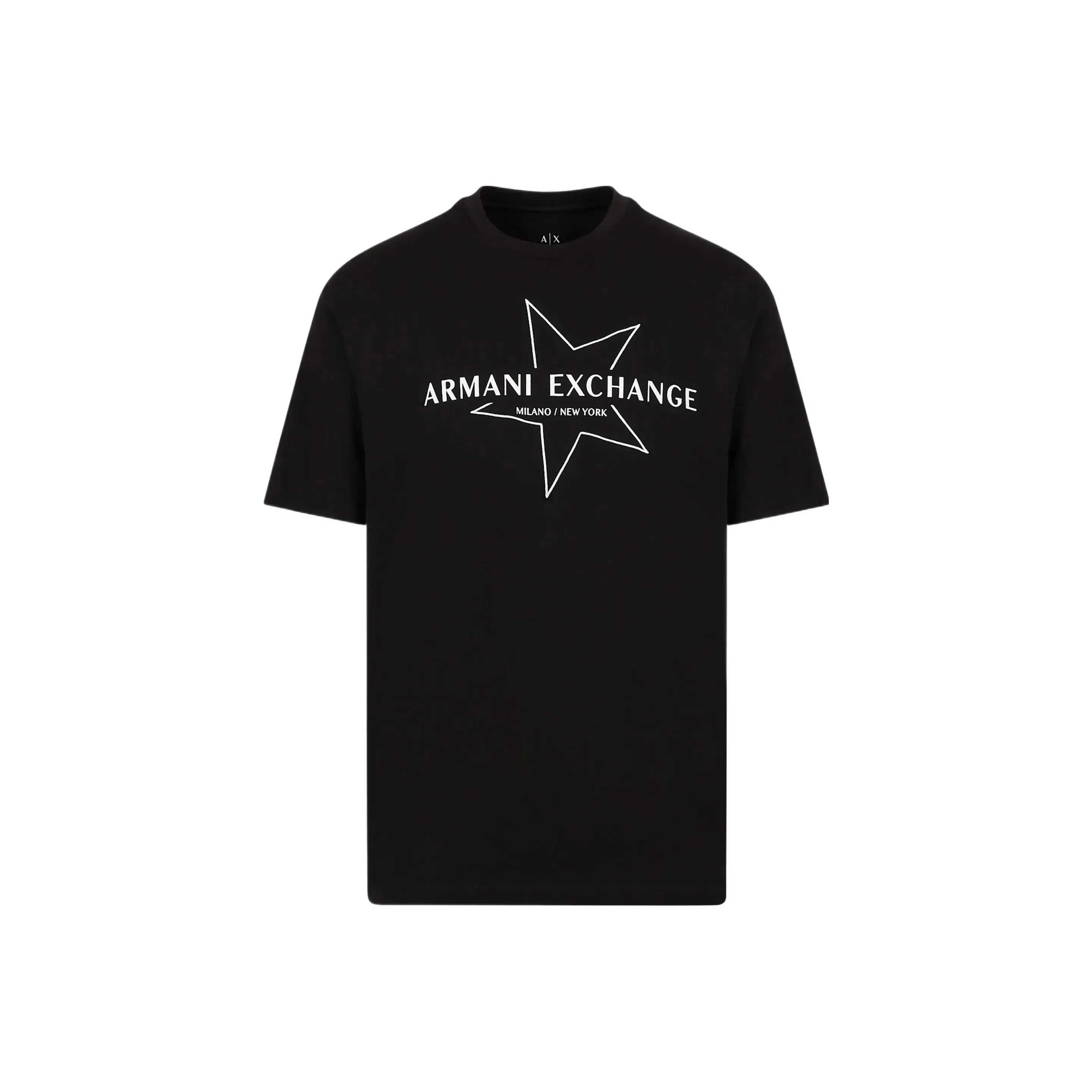ARMANI EXCHANGE SS23 T-Shirt Мужской Черный