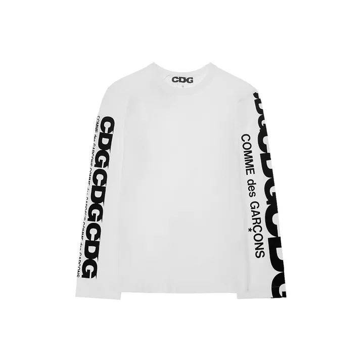 CDG Белая Унисекс Футболка