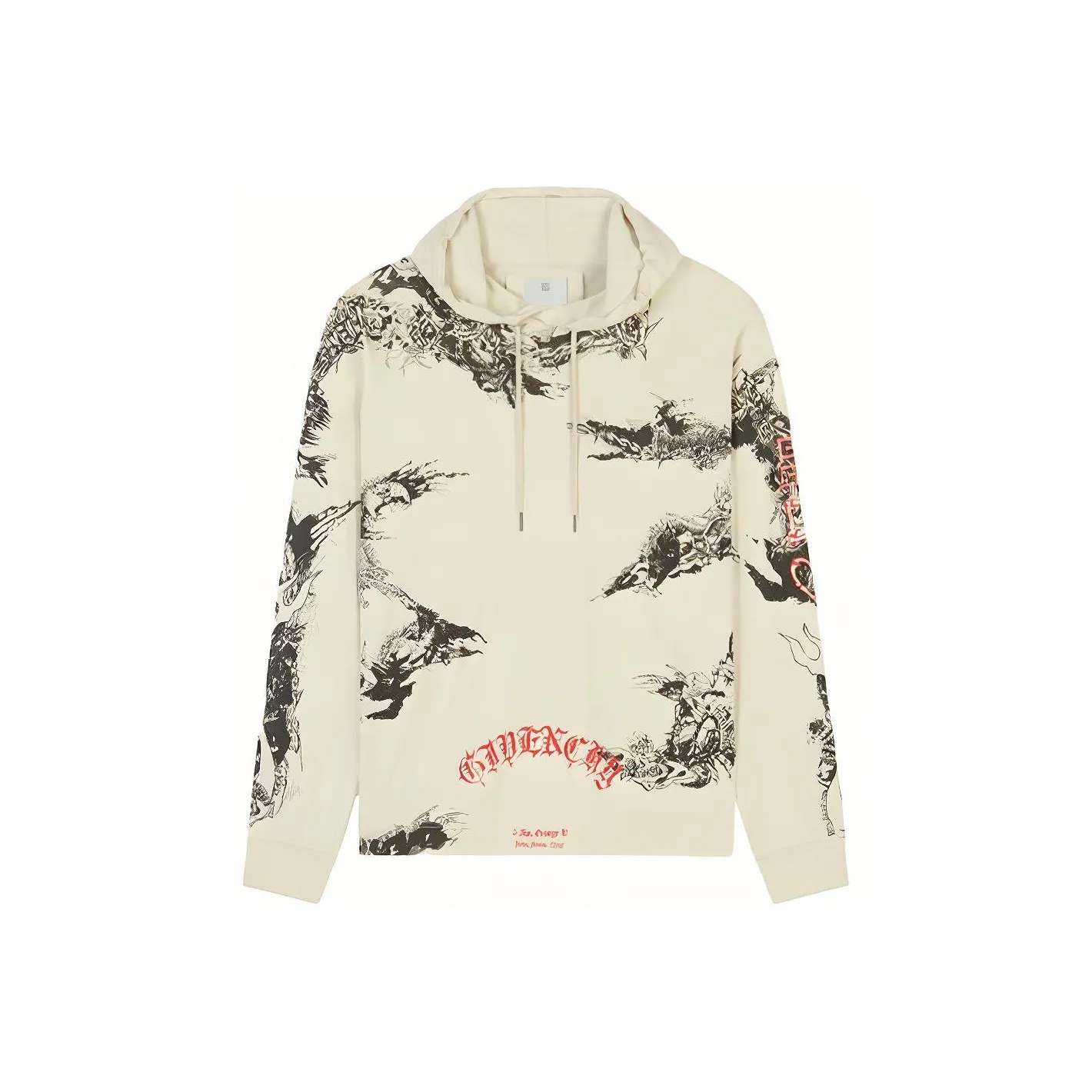 Givenchy Gothic Oversized Hoodie